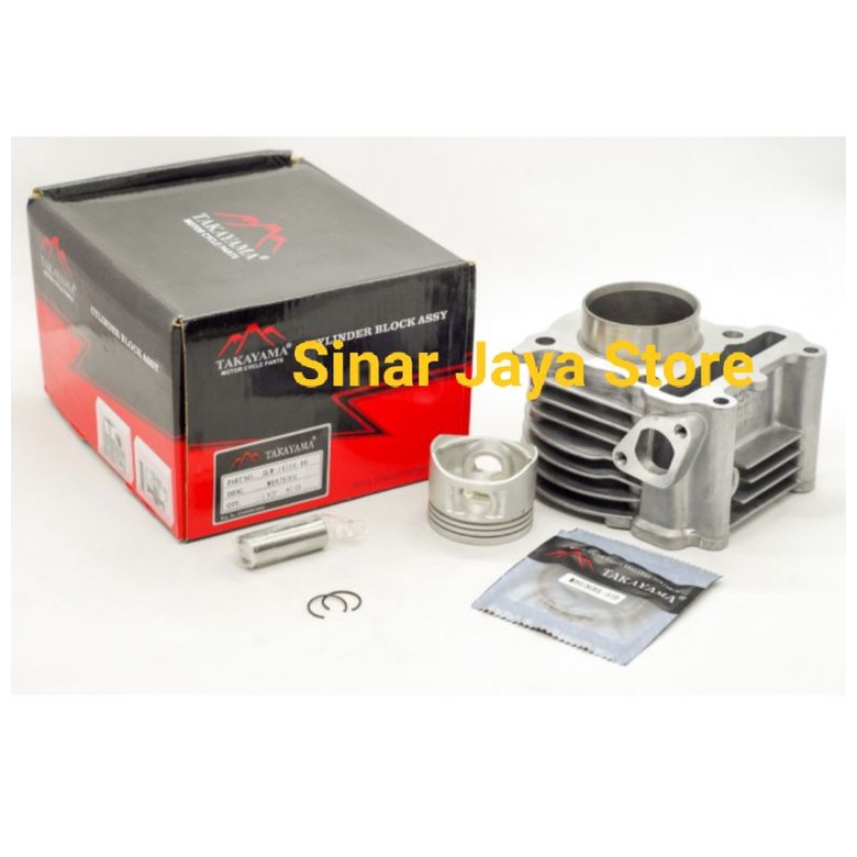 Cylinder Block Assy /Blok Komplit/Blok Seher Mio/Soul/Nouvo Takayama