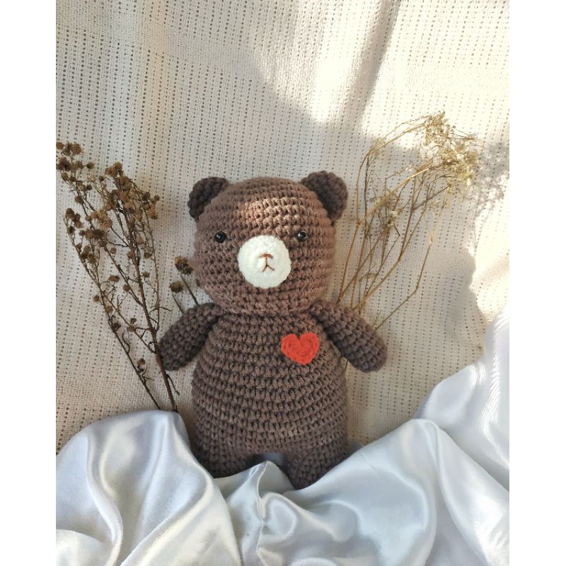 Boneka rajut Beruang (amigurumi bear)