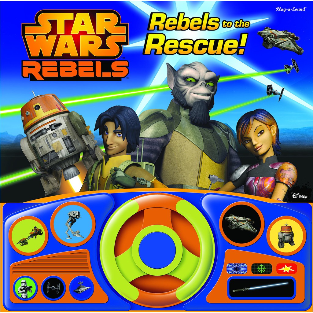 MAINAN SETIR STAR WARS REBELS SOUND BOOK 700307 SOUND BOOK