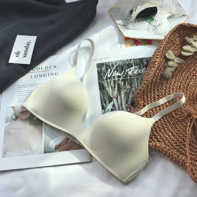 Wingalery Pakaian Dalam Wanita Bra Sexy Bra Push Up One-Piece Sport