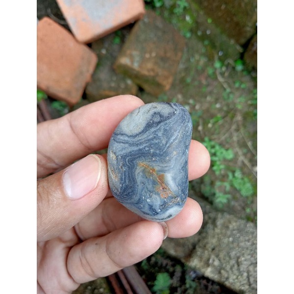 ✅[ Batu Akik JADOEL ] Akik Motif Ujung Tanjung asli Sumatera Barat ( Rough / Bahan Batu Akik Natural