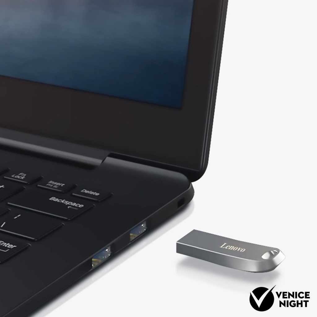 (SF) Lenovo 1TB / 2TB Flashdisk USB Bahan Logam Anti Air Untuk PC