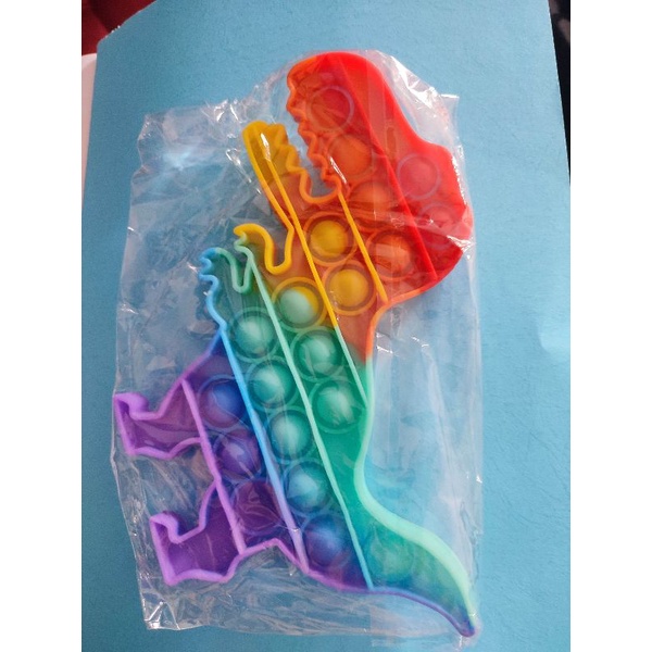 《READY STOCK 50+ JENIS》 Mainan Anak Pop it Fidget Unicorn Rainbow Versi 1-5
