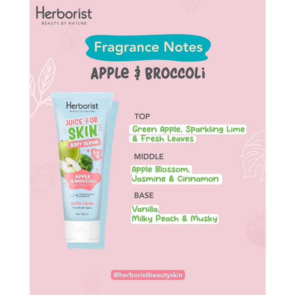 Herborist Juice For Skin Body Serum - 180ml