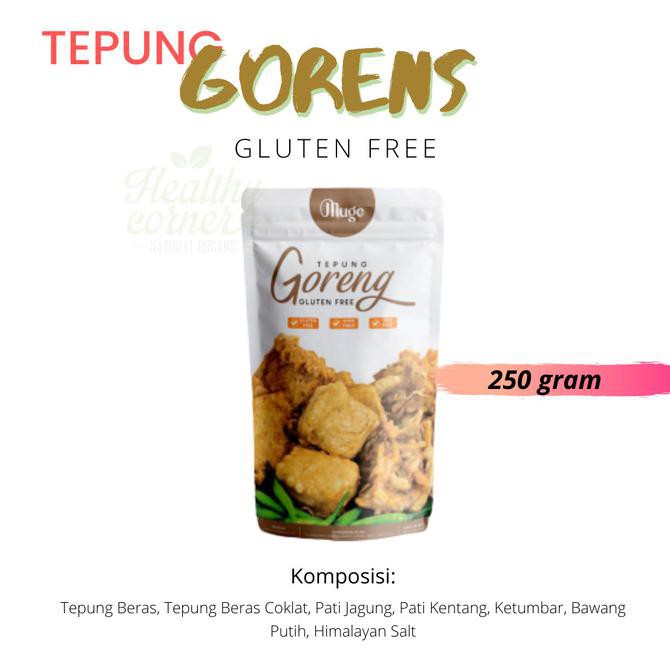 

Mugo - Tepung Goreng Gluten Free Bumbu Premix Siap Pakai 250g BIG SALE