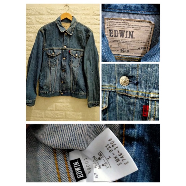 Jaket Denim Edwin (L)