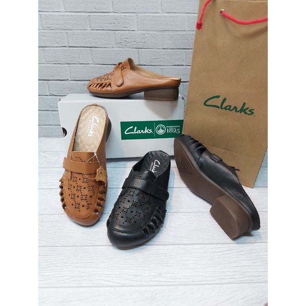 Clarks Shoes RG 802 100% kulit asli