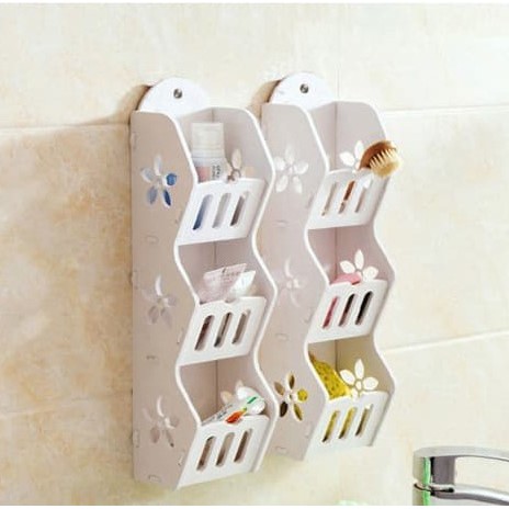 Rak Dinding Kayu Susun | Rak Dinding | Rak Piring Gantung Minimalis | Ambalan Dinding Unik