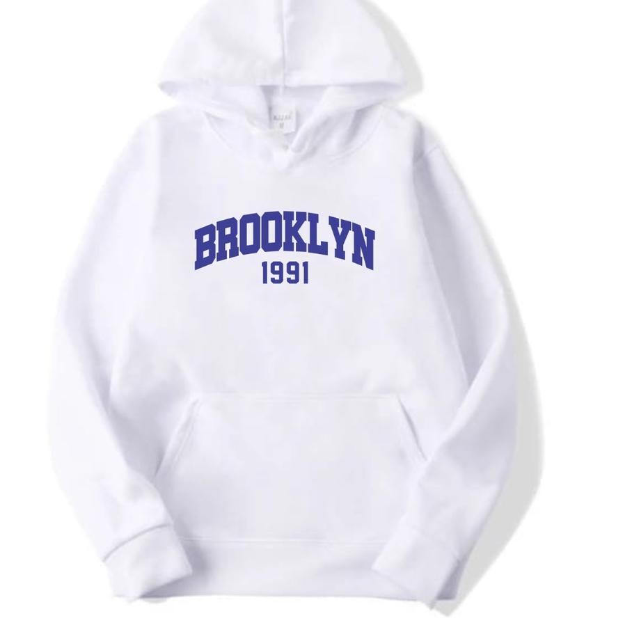 ♪ Jumper hoodie BROOKLYN 1991 || BROOKLYN 1991 Sweater Hoodie ( Pria & Wanita ) ℮