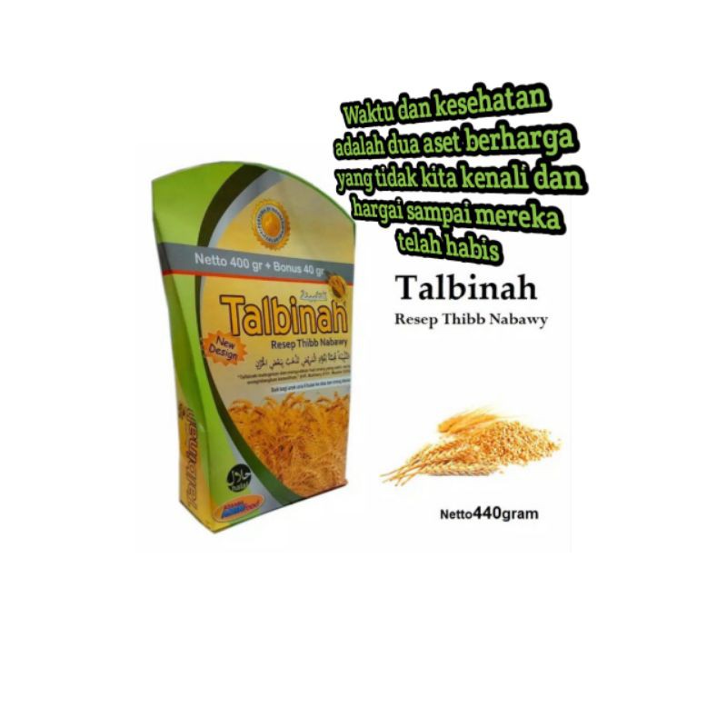 

talbinah - tepung gandung - untuk pencernaan