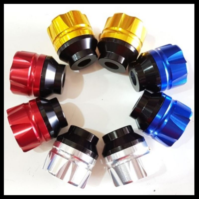 JALU AS RODA DEPAN FULL BESI/CNC VARIASI AKSESORIS MOTOR UKURAN TANGGUNG SEDANG UNIVERSAL ALL SIZE M