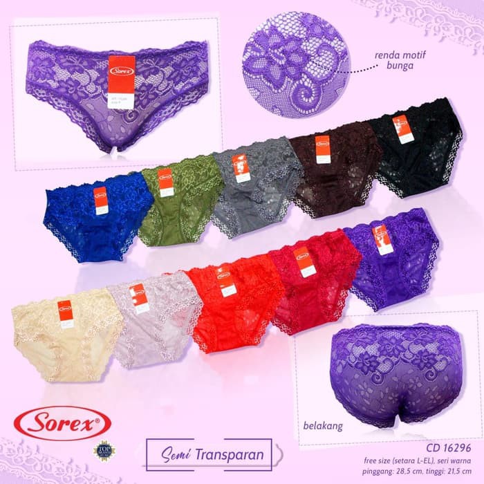 ready cd renda brukat brokat semi transparan motif bunga sorex 16296