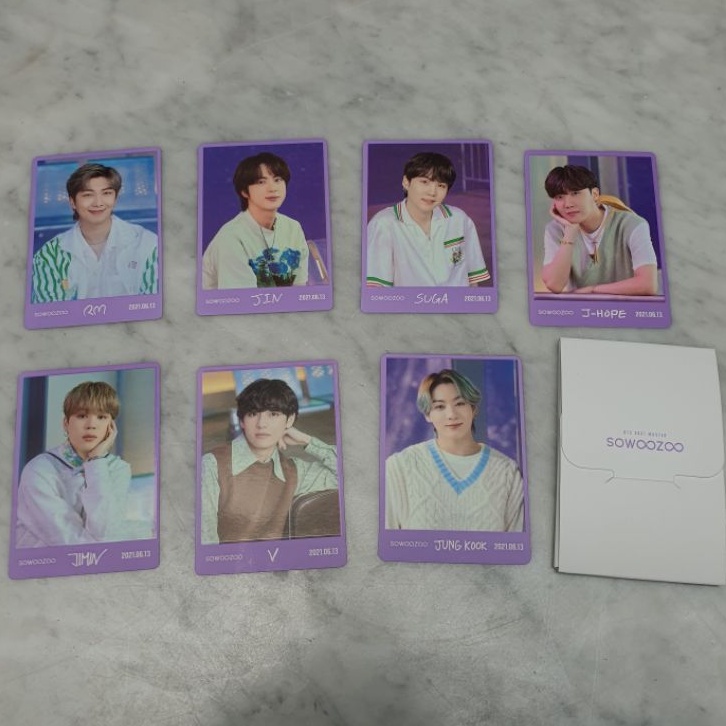 MPC Sowoozoo BTS Photocard Special Message Card Unoff