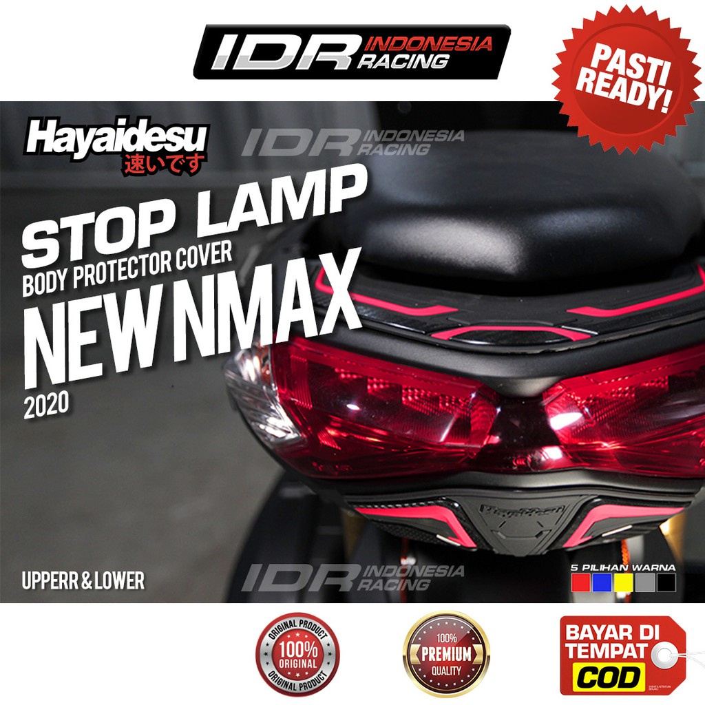 Hayaidesu Stop Lamp Cover New NMAX 2020  Body Protector Yamaha