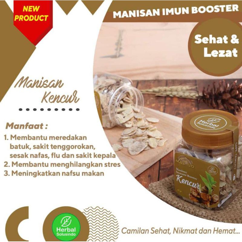 

HERBAL IMUN BOOSTER MANISAN KENCUR