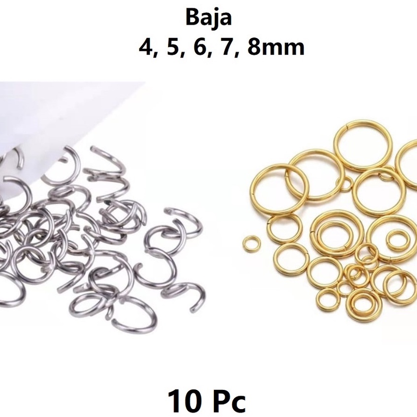 Ring Baja Uk 4,5,6,7,8mm Harga/10pc