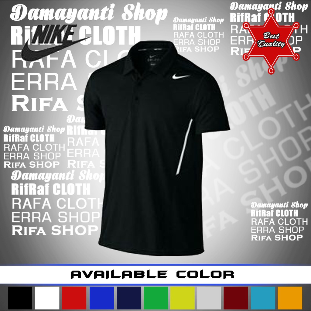 Baju Polo Nike. Kaos kerah Polo shirt Nike