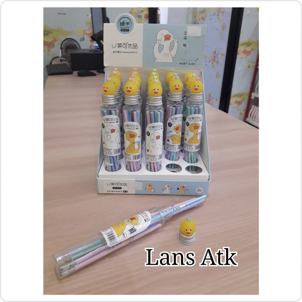 

Refill / Isi Pulpen Gel Tabung Q-211 0.35 mm