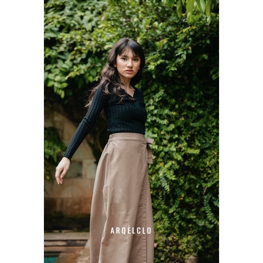 Audrey Skirt - Korean Wrap Skirt