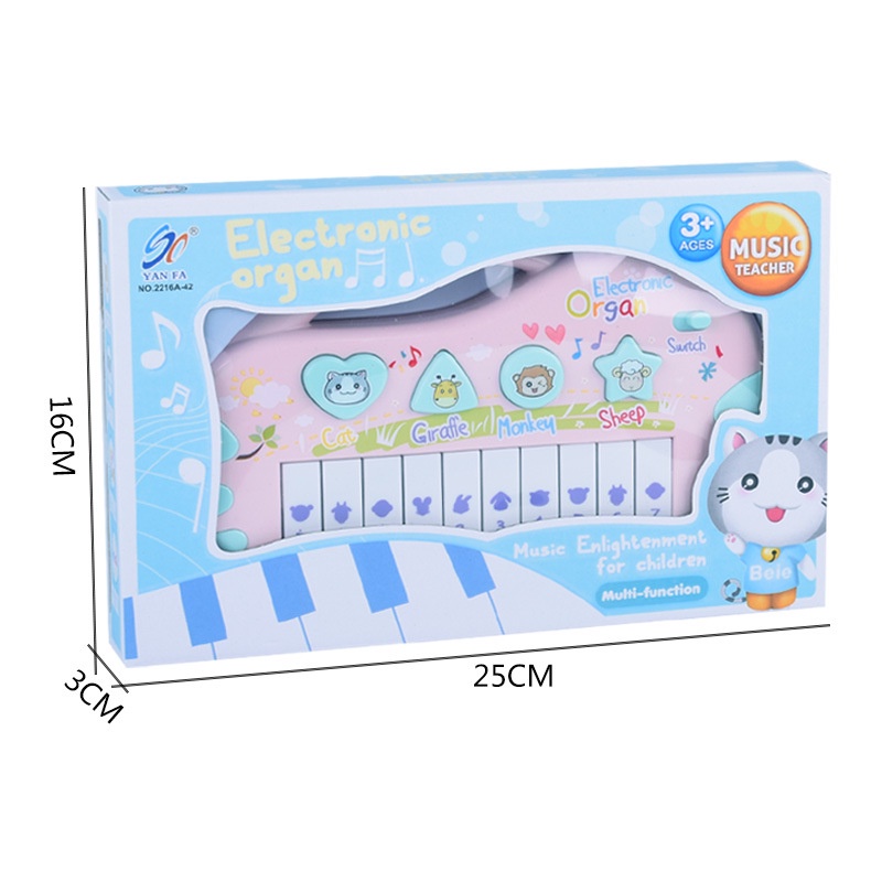 [BIG SALE] Animal Series Mainan Edukasi Musical Organ Piano Anak Bayi