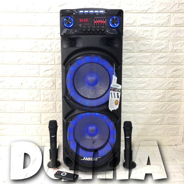 Speaker Portable Meeting Wireless Noise 899 BIII - Double 10 inch Bluetooth