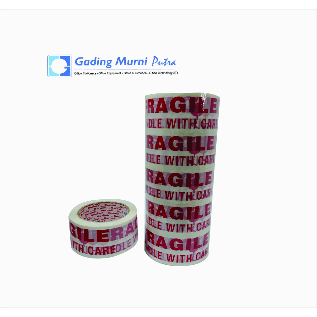 

lakban paket handle with care