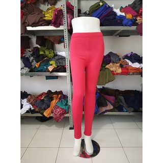 TERMURAH celana  legging  polos jersey bahan  spandex tebal  