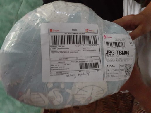 Guling Karakter Kepala 60cm