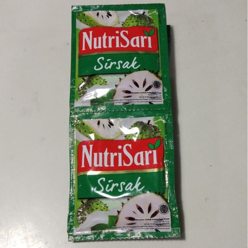 

Nutrisari Sirsak Sachet 12gr