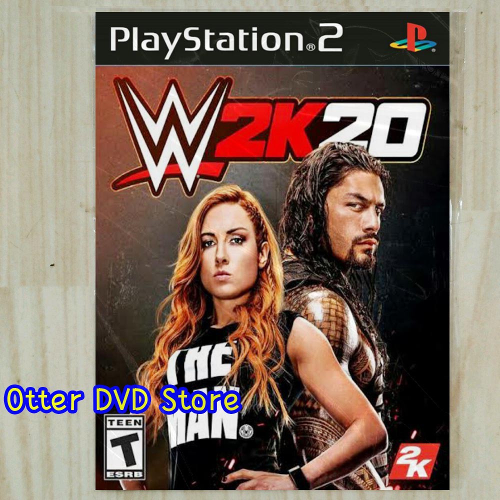 Kaset Game PS2 PS 2 WWE SmackDown 2020 - WWE SmackDown 2K20