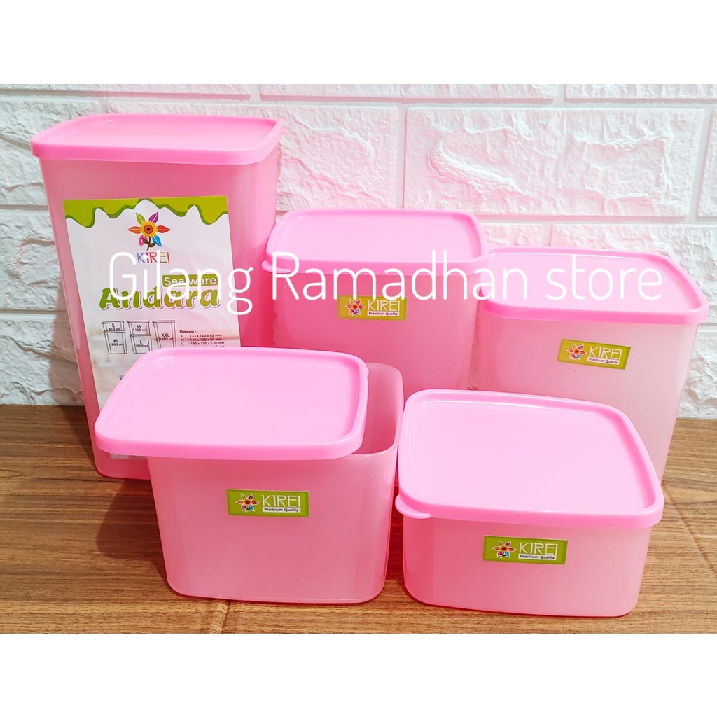 Kirei Andara Sealware/Toples 1 Set isi 5 Siz
