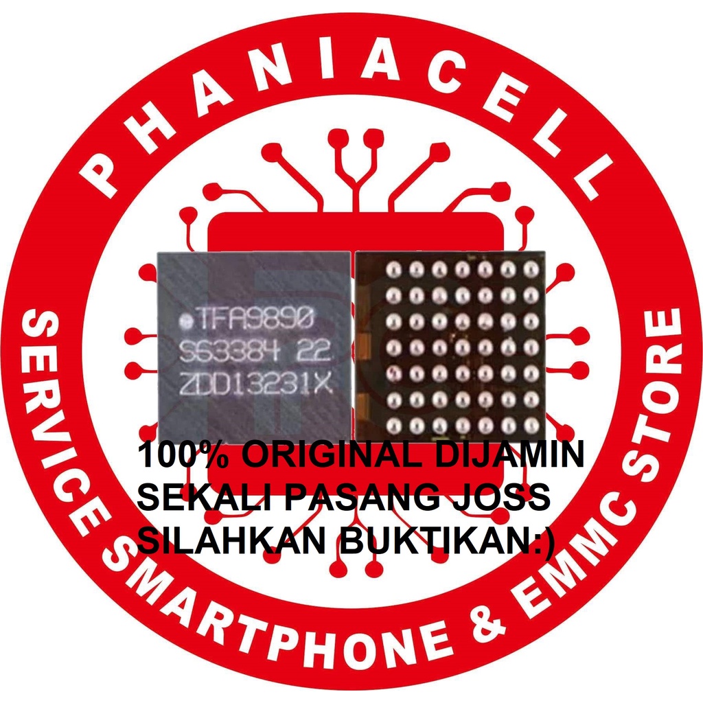 IC AUDIO TFA9890  XIAOMI MI5 OPPO F1S ORIGINAL TESTED