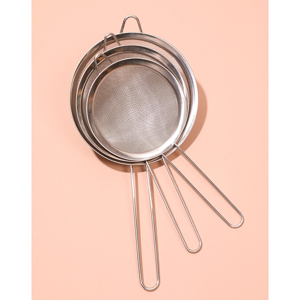 HOVELSHOP Saringan Minyak Tirisan Stainless Steel Serokan Masak Serbaguna