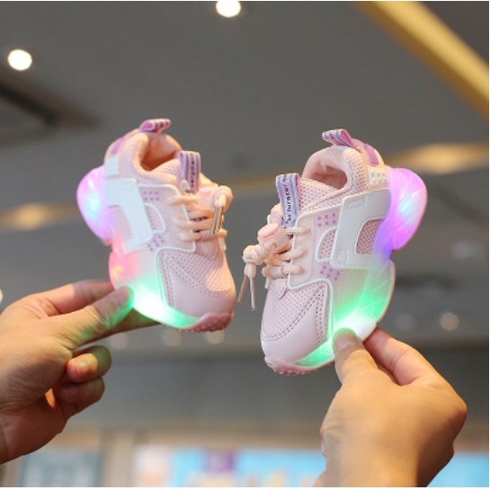 Sepatu Led Anak UNISEX Import New IMPORT LED COLOURFULL