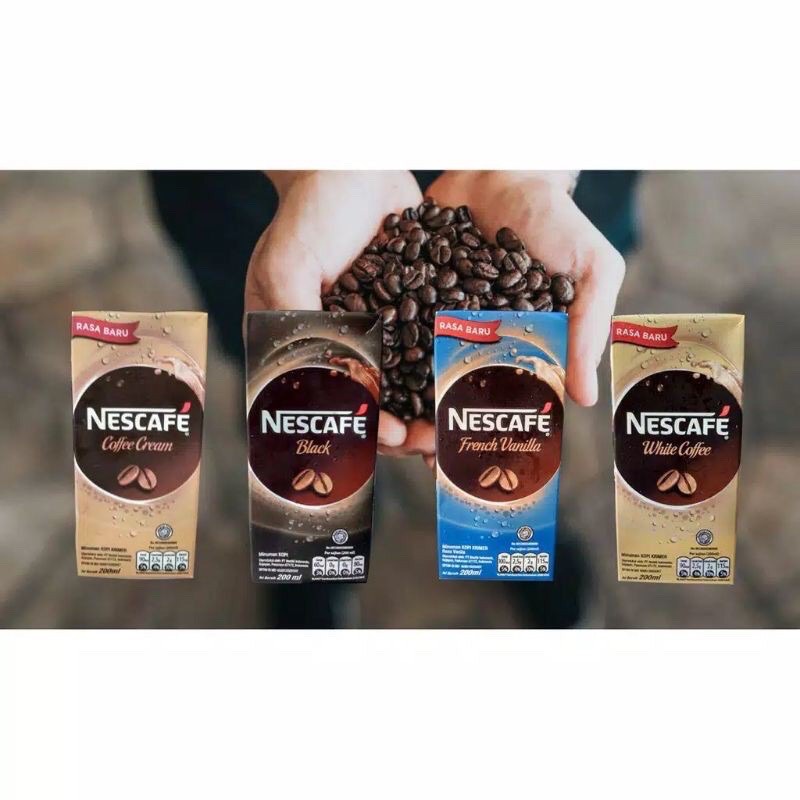 

Nescafe Black / Nescafe Coffee Cream Kotak 180ml