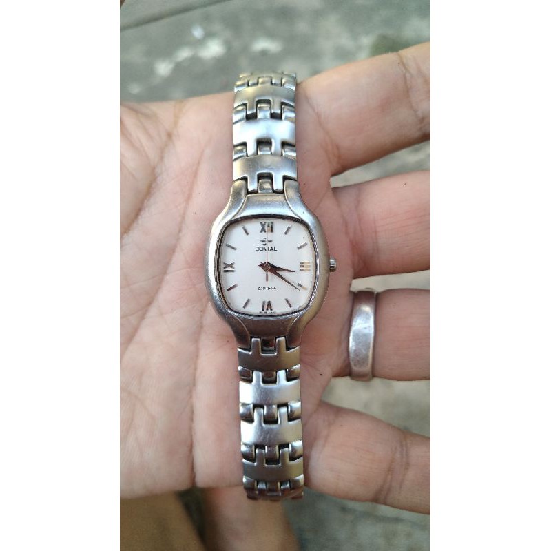 jam tangan cewek wanita perempuan jovial swiss quartz original