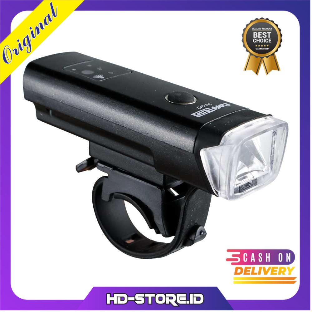 TaffLED Lampu Sepeda LED USB Rechargeable XPG 350 Lumens - HJ-047