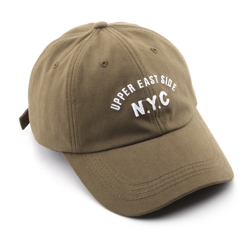 NEXTSTOP-188 Topi Baseball Bordir NYC Baseball Cap