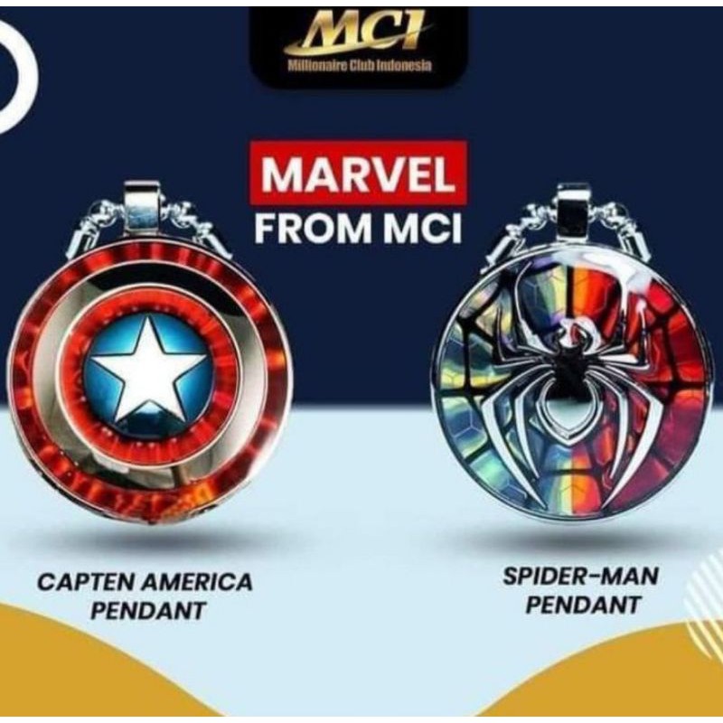 KALUNG KESEHATAN PENDANT MARVEL MCI ORIGINAL