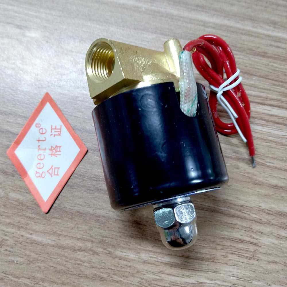 ARS - Geerte Electric Solenoid Water Valve 220V 2 Point 1/4 Inch 2W-025-08