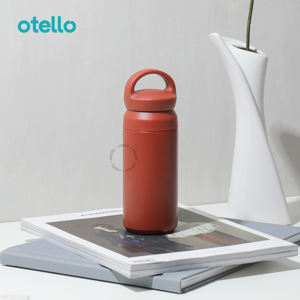 Otello Osaka Tumbler Travel Hook Japan Polos Tumblr Termos Stainless Steel 350 ml Tahan Suhu