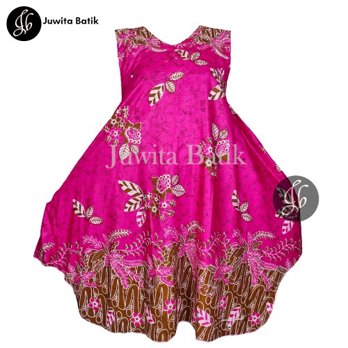 Juwita Batik - Daster Yukensi Jumbo Batik Seri Warna Bahan Rayon Tebal Dan Adem