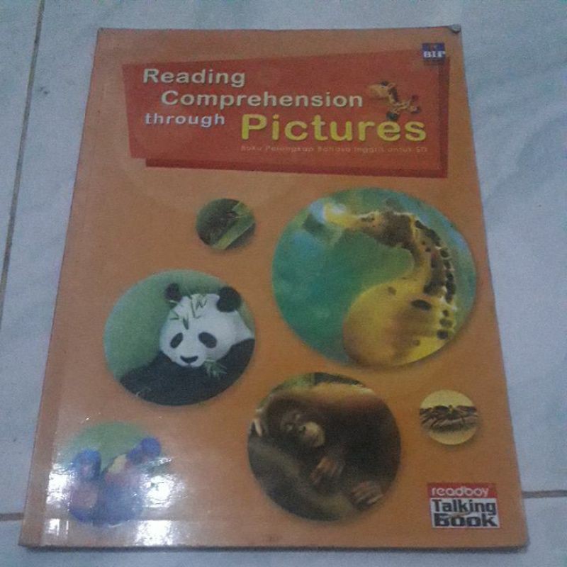 

reading comprehension through pictures,buku pelengkap bahas inggris sd