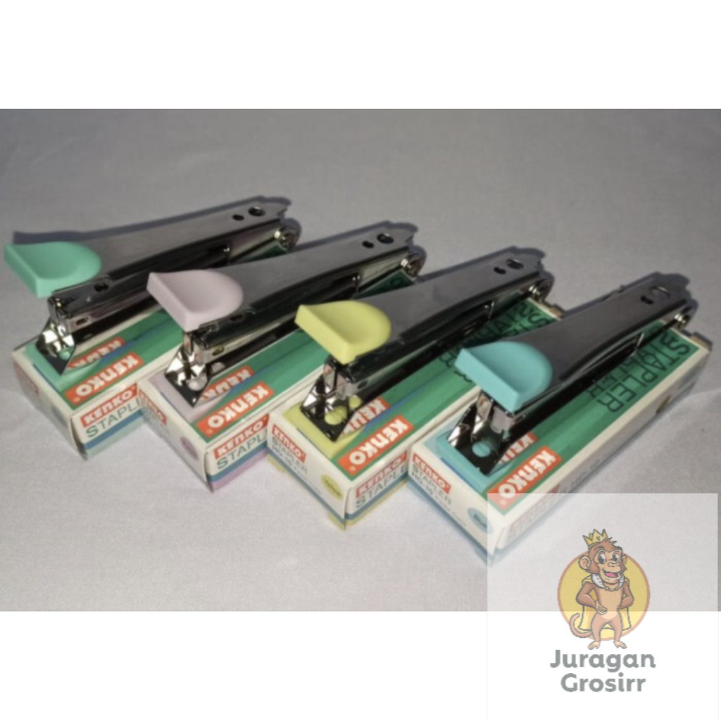 JG - Kenko Stapler HD-10 PASTEL COLOR Staples Kertas Dokumen File