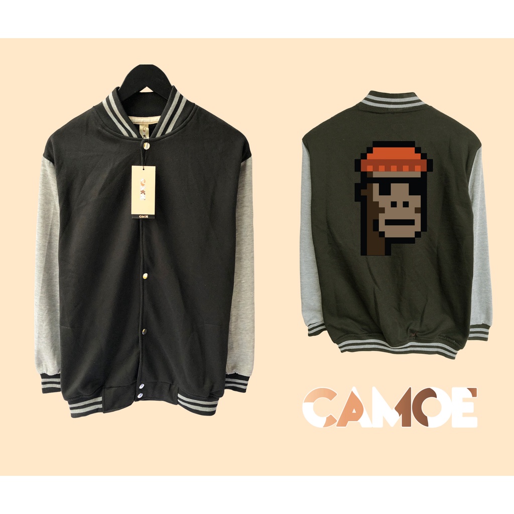 Jaket Baseball Varsity Crypto NFT Cryptopunk punk 2140
