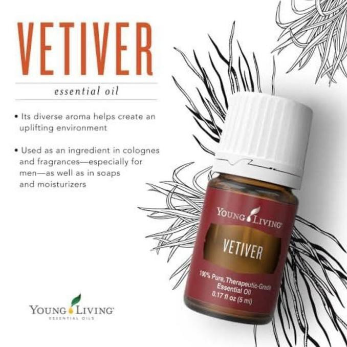 Essential Oil Vetiver Young Living (5Ml) Dragonshop10