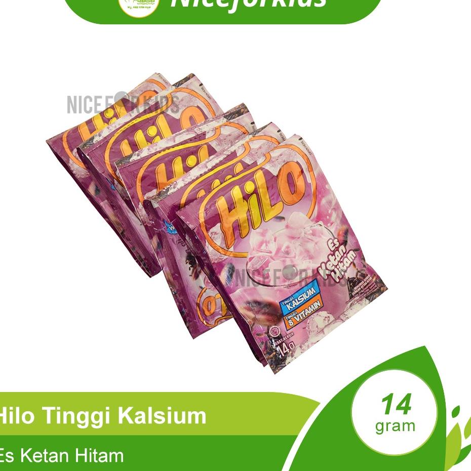 

33 HiLo Minuman Serbuk Tinggi Kalsium Renceng Isi 10sachet / Minuman Bernutrisi h73➱