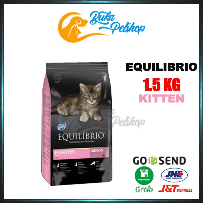 EQUILIBRIO Kitten 1.5kg Makanan Kucing Equilibrio