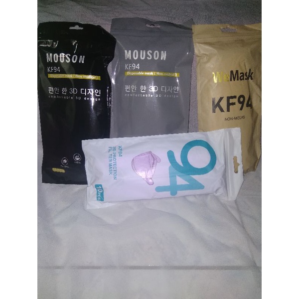 MASKER KF94 izin Kemenkes Varian coklat ungu
