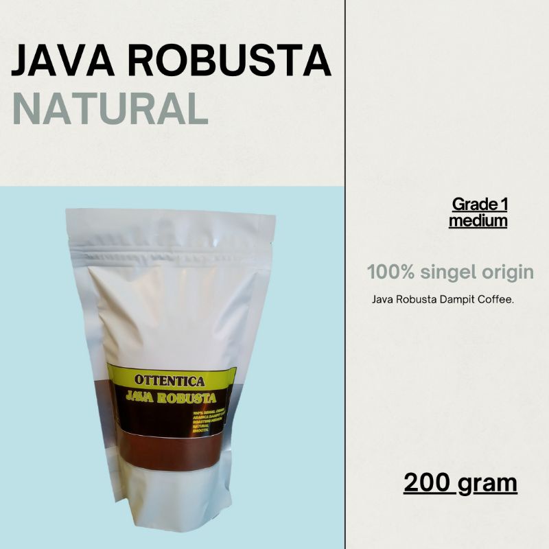 

Java Robusta ottentica